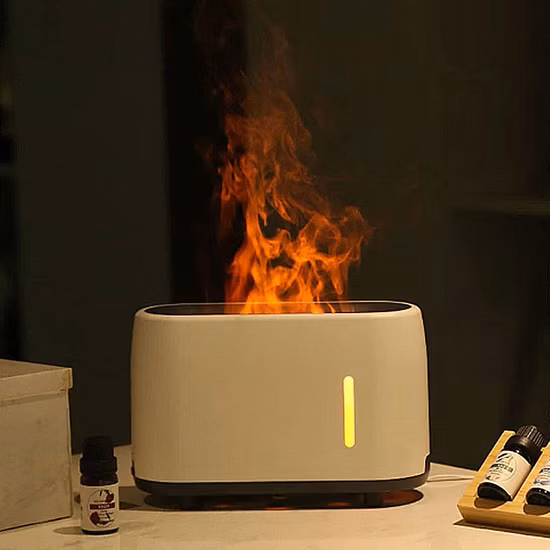 Selv 3D Atomization Simulation Flame Fireplace Appearance Humidifier Aroma Diffuser