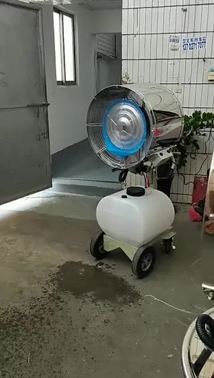 Refroidisseur d'air et d'eau d'humidificateur industriel portatif de champignon d'acier inoxydable de 60L