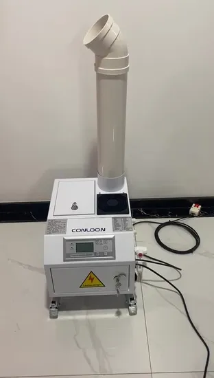 Humidificateur ultrasonique industriel d'usine de la Chine 6 pintes par heure petite taille pour les particules de brume de l'équipement 3L/Hr de ferme de champignon 1