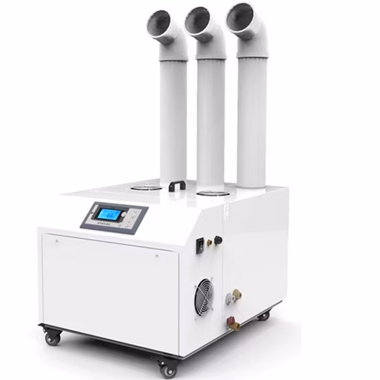 Chine usine vente chaude grande capacité 48L/h équipement d'humidificateur industriel à ultrasons pulvérisateur de brouillard atomiseur diffuseur de brumisation brumisateur machine de brumisation